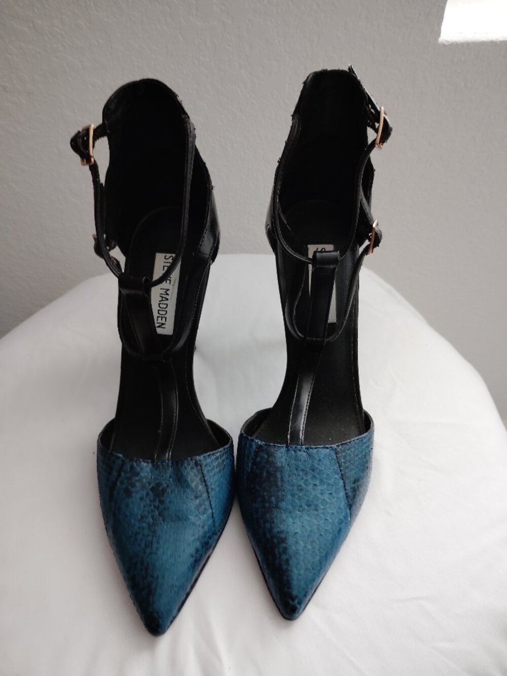 Steve Madden Snakeskin Heel